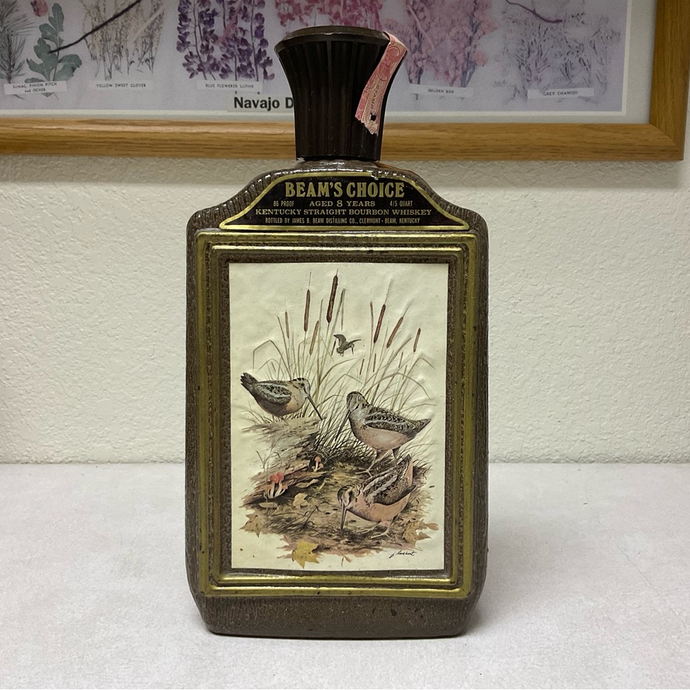 Vintage liquor bottle